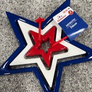 2 - 3 pc Celebrate It Patriotic Star in Red, White, and Blue